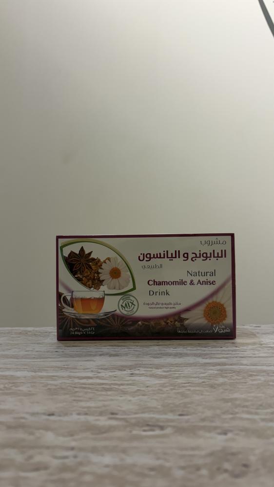 مشروب البابونج واليانسون — فيولا