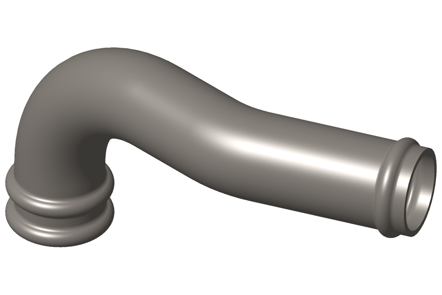 Genuine Cummins Water Transfer Tube 3054162