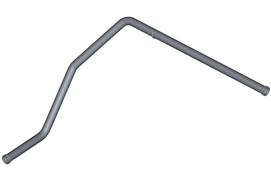 Genuine Cummins Water Transfer Tube 3179853