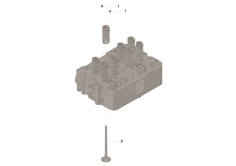 Genuine Cummins Exhaust Valve 3803360 3803519