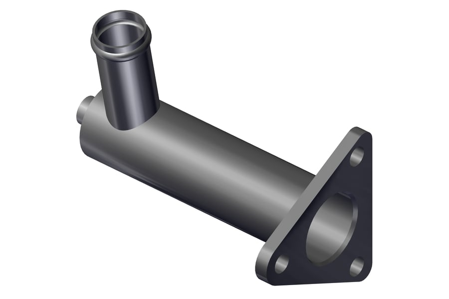 Genuine Cummins Water Outlet Connection 3013295