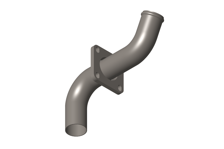 Genuine Cummins Lubricating Oil Drain Tube 3636230