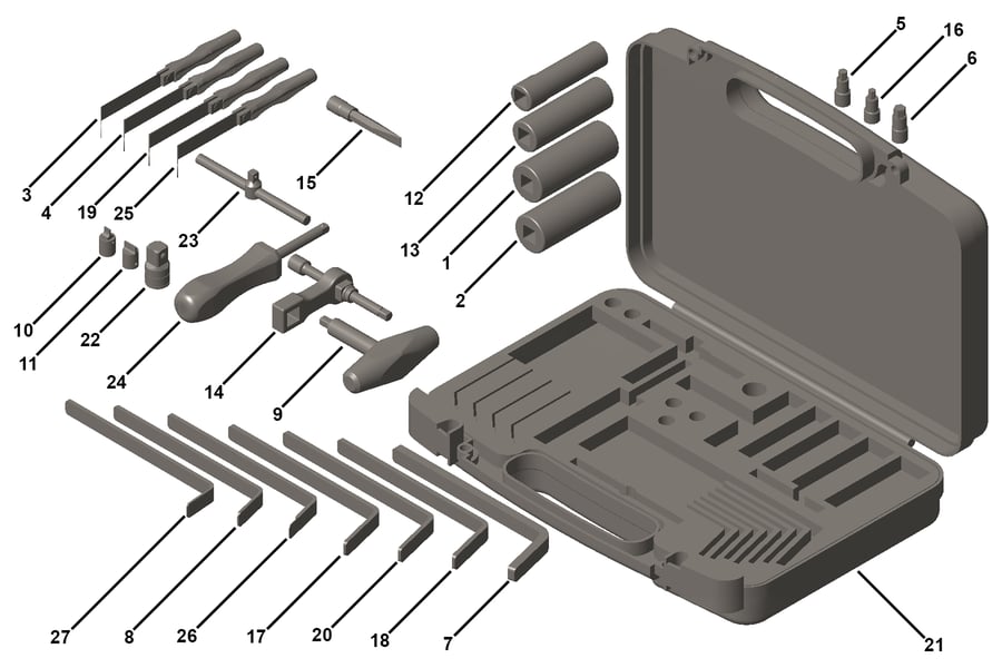 Genuine Cummins Overhead Setting Kit 3163167 5298979
