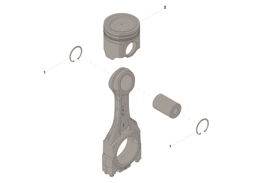 Genuine Cummins KIT,ENGINE PISTON 5473042
