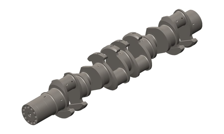 Genuine Cummins Engine Crankshaft 3819624