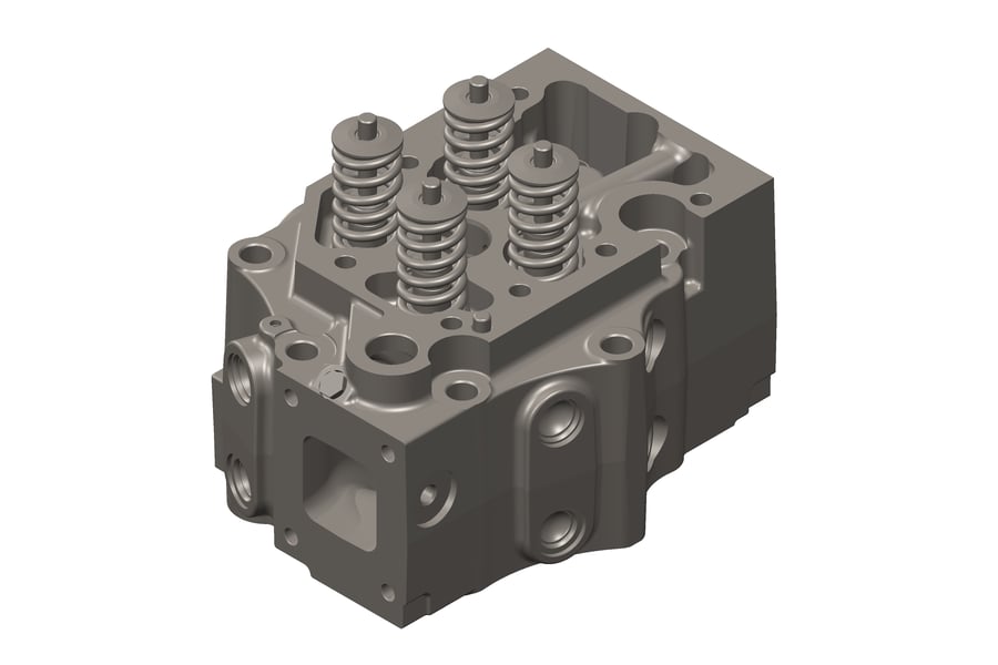 Genuine Cummins Cylinder Head 5371843 5635343 3650877