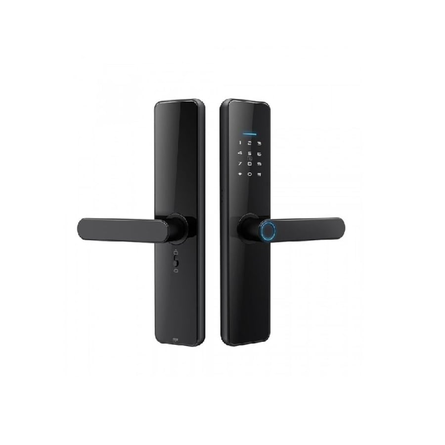 قفل باب ذكي Smart Lock – فتح بالبصمة والرقم السري و الكارت LS-C91