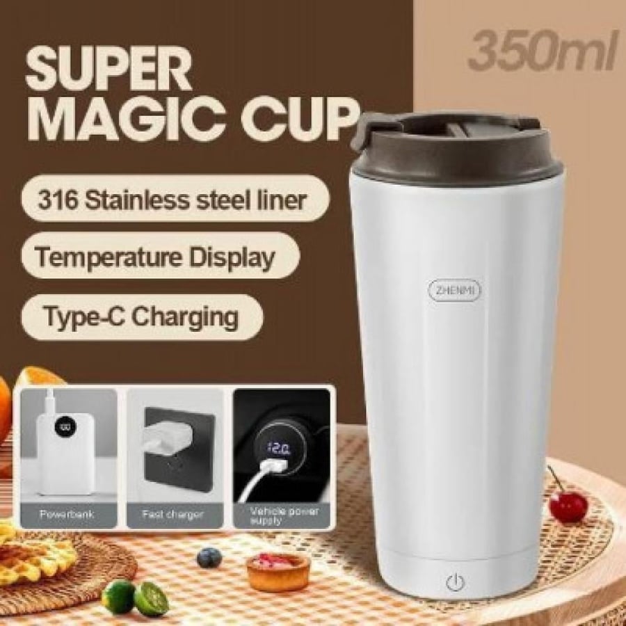 Electric water bottle and portable wireless kettle 350 ml