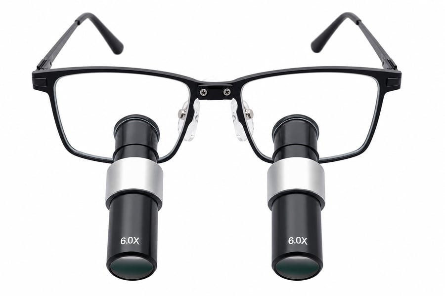 Customised KEPLER TTL Loupes (6.0x) (Enhanced Edition)