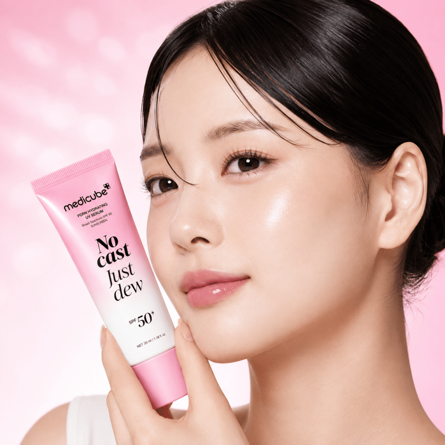 ميديكيوب سيروم PDRN مرطب واقٍ من الشمس SPF50+ - 50 مل