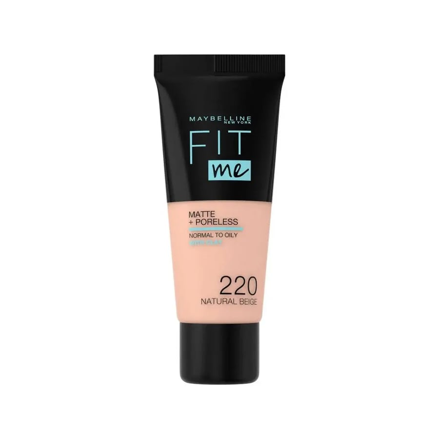 Maybelline Fit Me Matte + Poreless Foundation - 220 Natural Beige