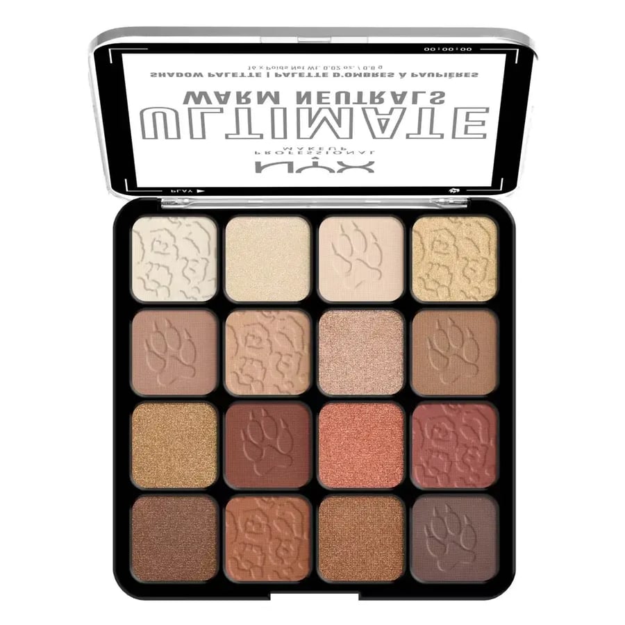 NYX Professional Ultimate Warm Neutrals Eyeshadow Palette