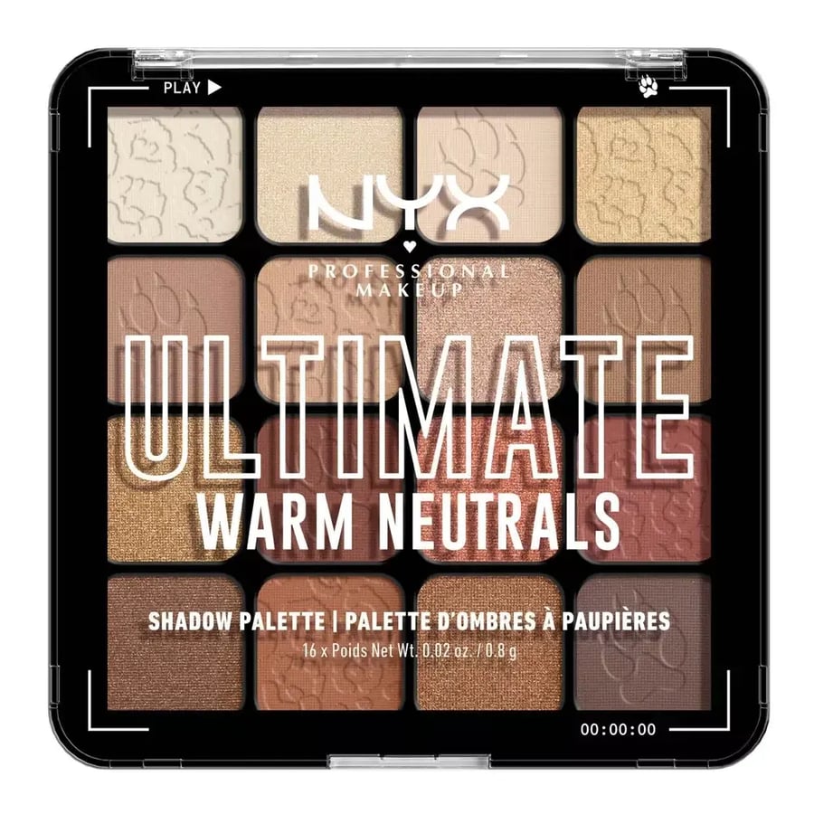 NYX Professional Ultimate Warm Neutrals Eyeshadow Palette