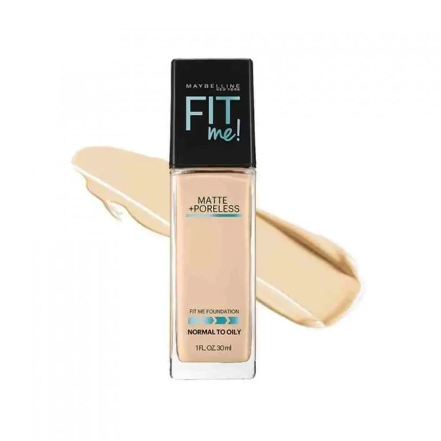 Maybelline New York Fit Me Matte + Poreless Foundation - 118 Light Beige