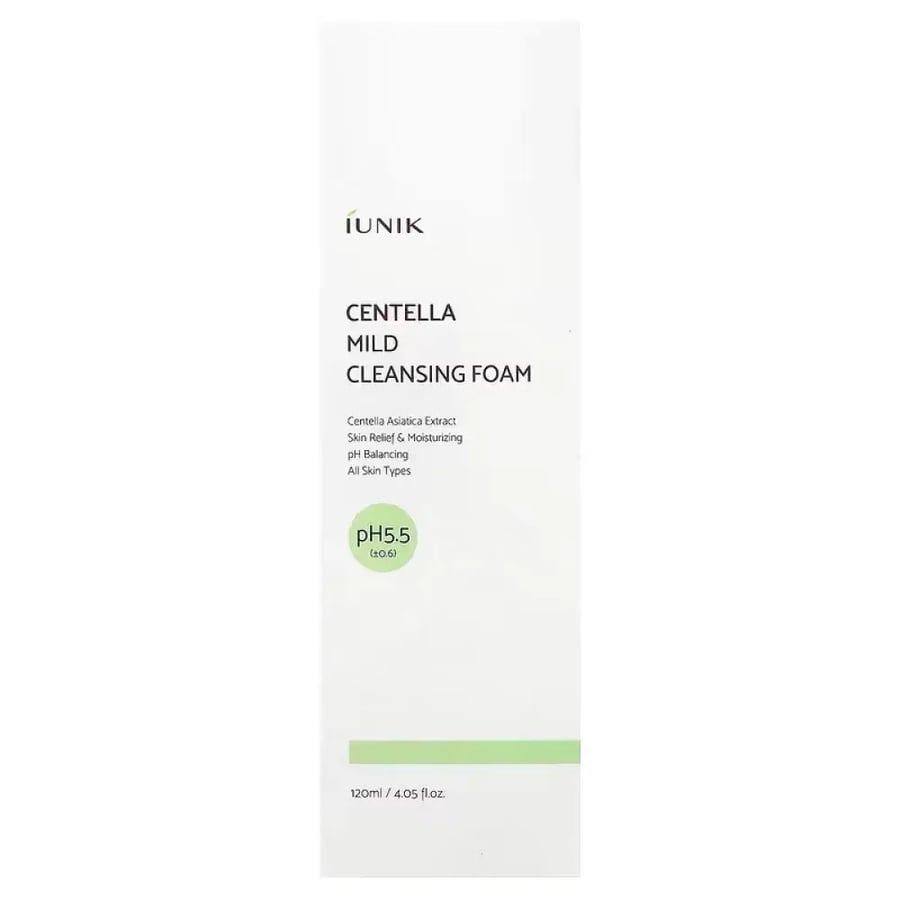 iUnique Centella Foaming Facial Cleanser 120ml