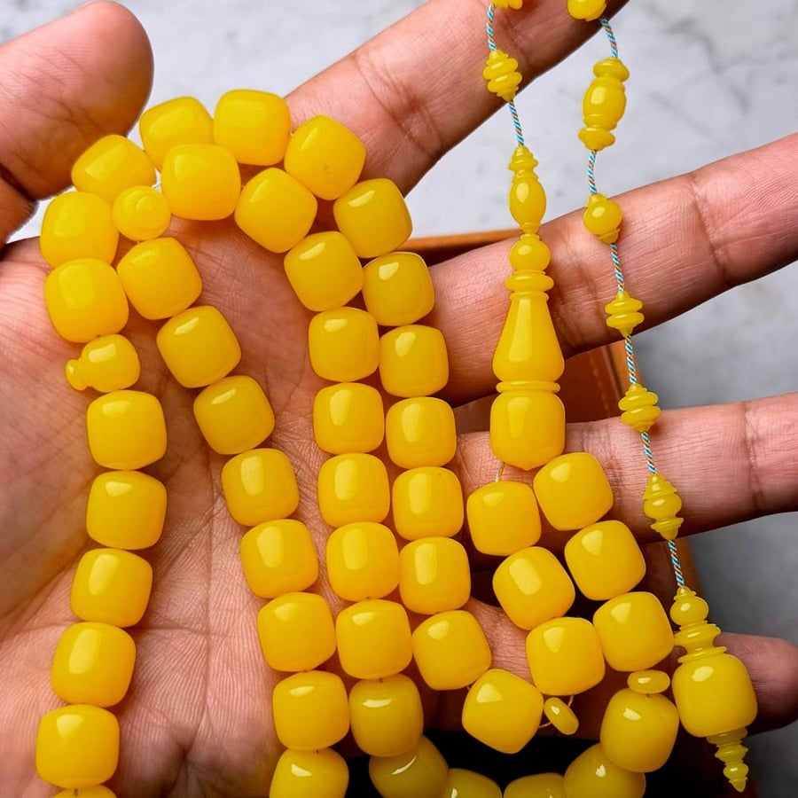 مسباح بولينج اصفر صب قديم