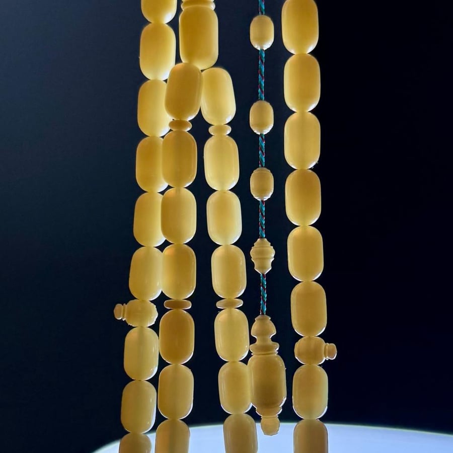 Domeena pearl rosary, factory craftsmanship