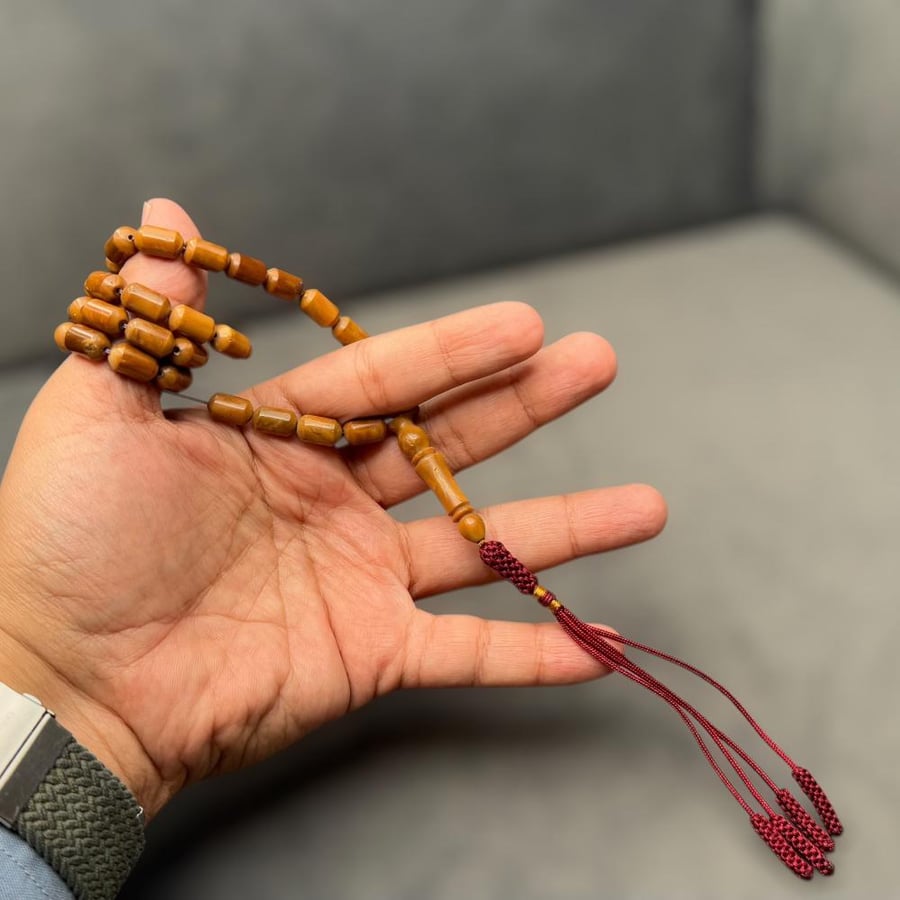 مسباح من ثمر الكوك بكركوشة شك يدوي