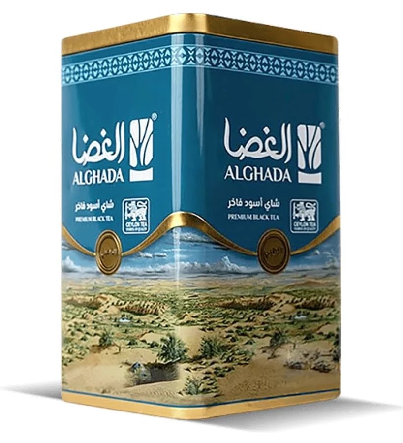 شاي الغضاء أسود حديد ورق  العلامة الذهبية