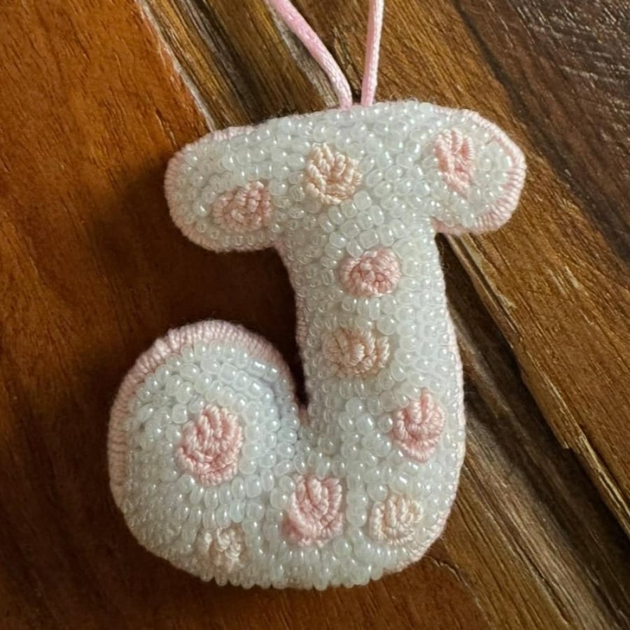 Rose Pearl Charm