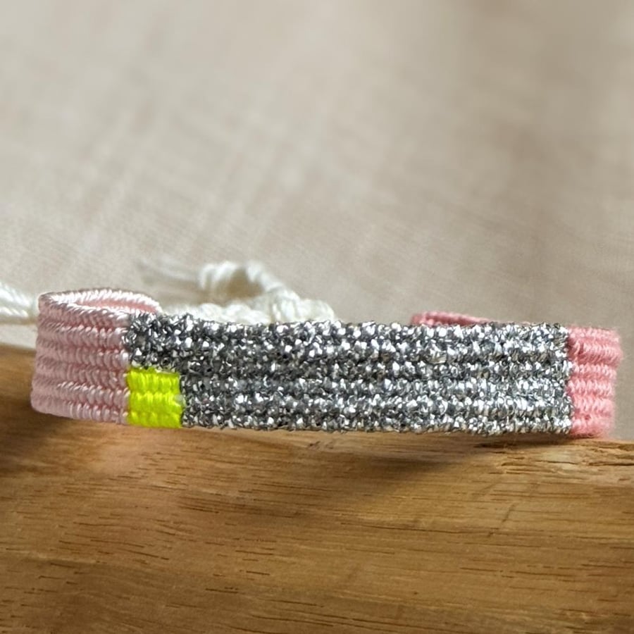 Pink Spark Bracelet