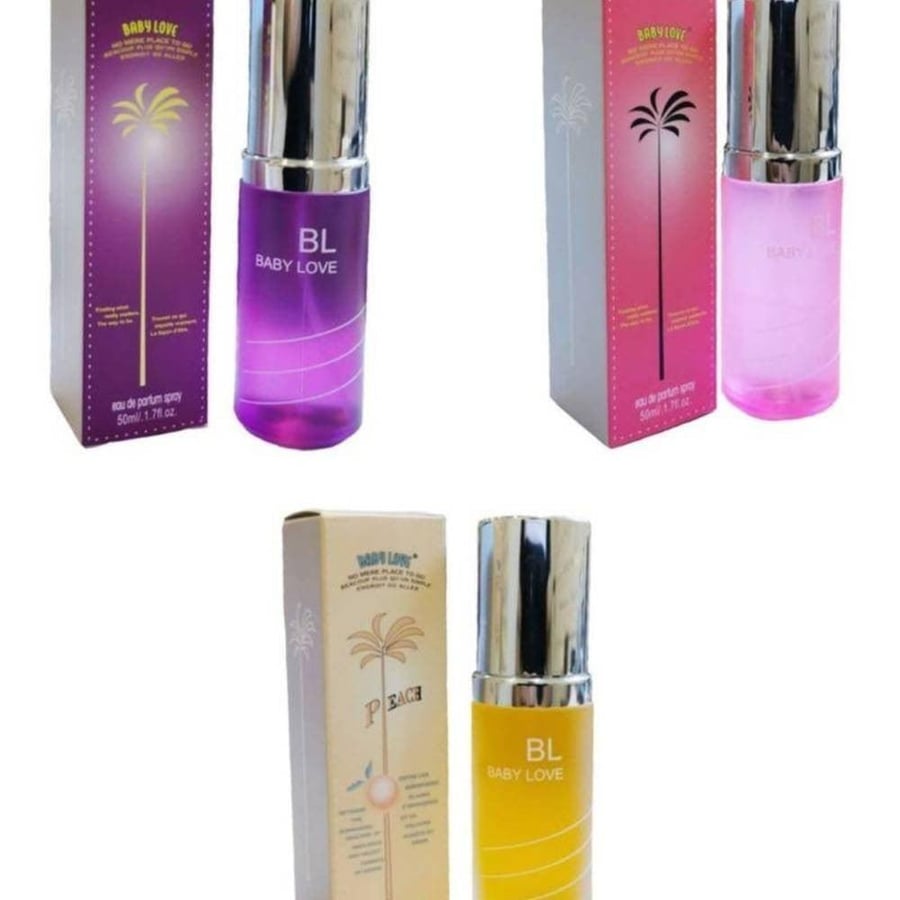 مجموعه عطر بيبي لوف 50مل 3 حبات