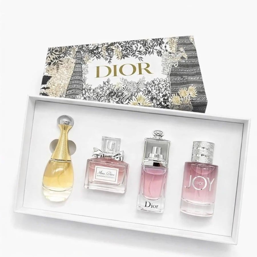 مجموعة عطور ديور الفاخرة للنساء 4×30 مل
