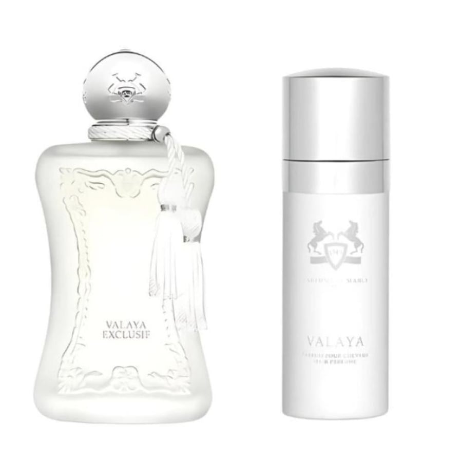 مجموعة عطر فالايا من دي مارلي اكسكلوسيف 75 مل + عطر شعر فالايا 75 مل