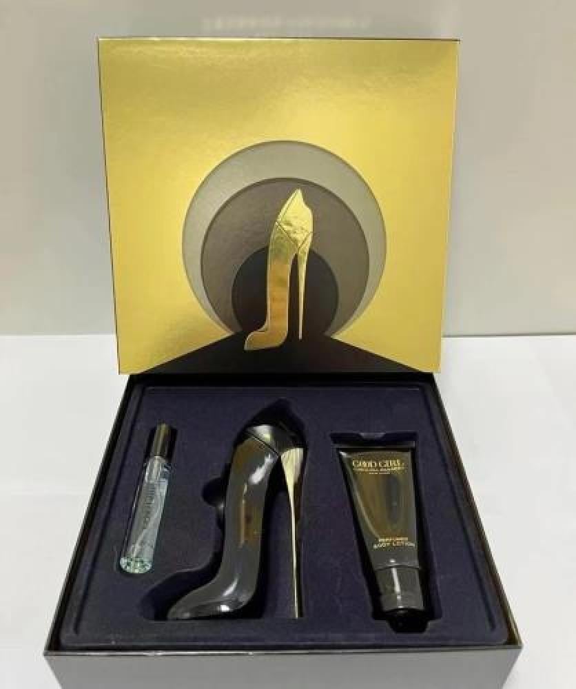 هيريرا مجموعة عطر جود جيرل للنساء - او دو برفيوم - 3 قطع