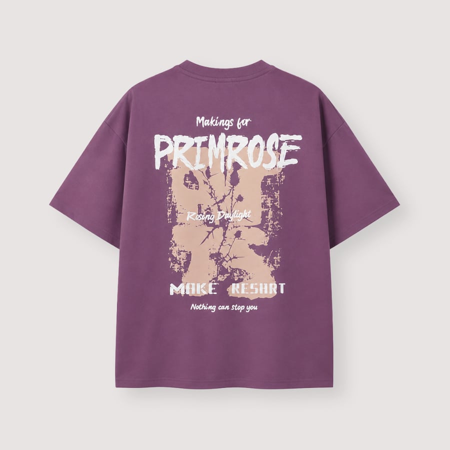 تيشيرت أوفر سايز – Primrose