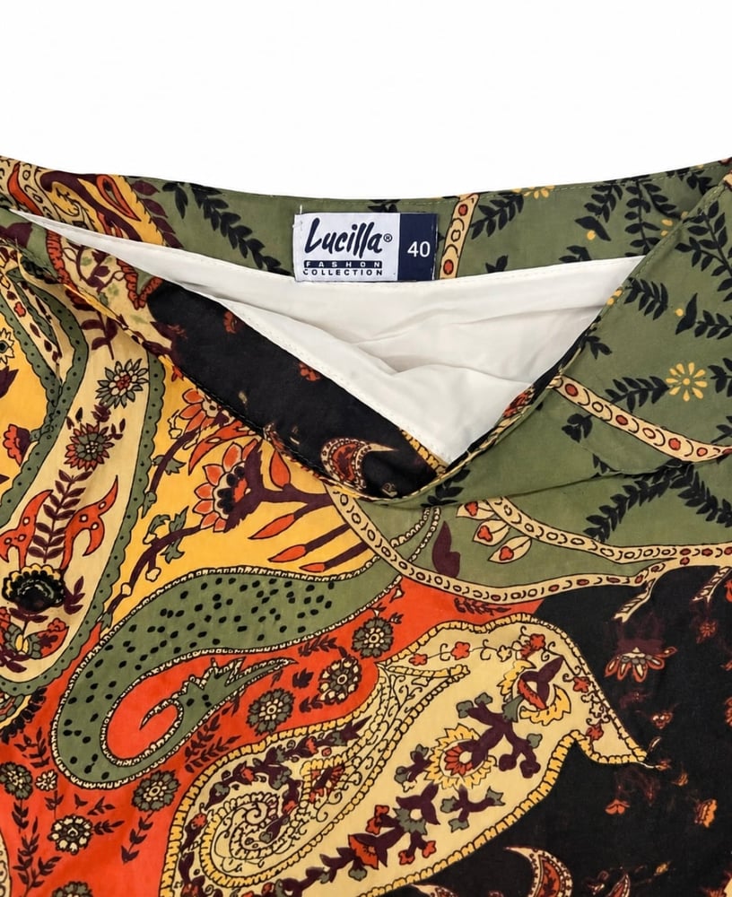 Vintage Flared Skirt