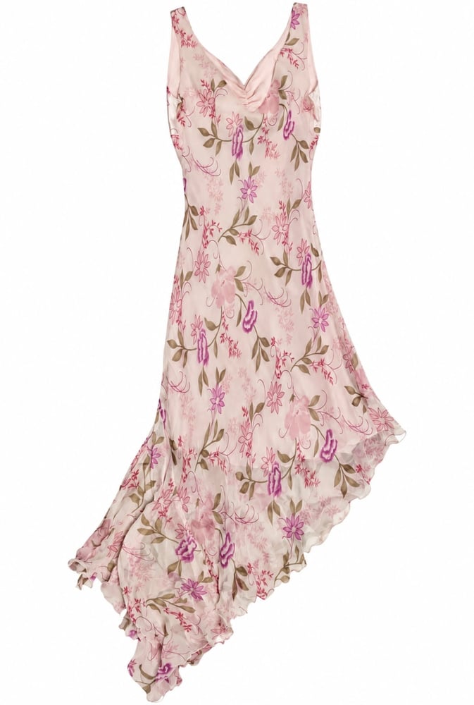 Vintage Floral Maxi Dress