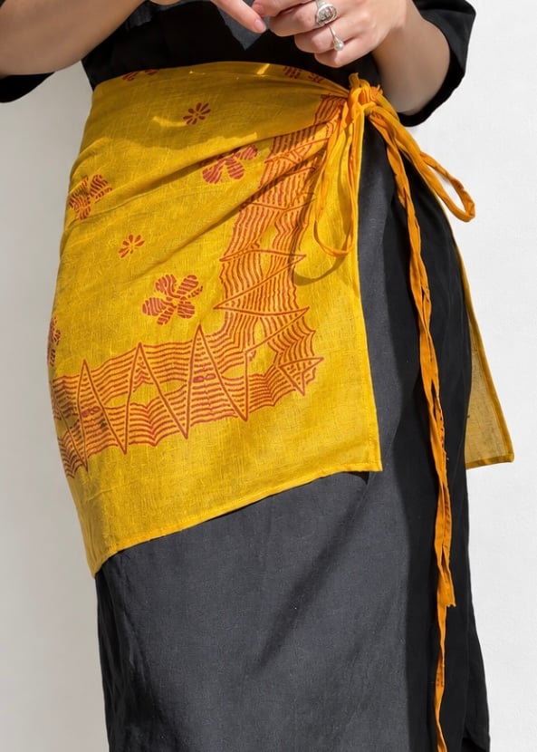 Wrap layered Skirt 02