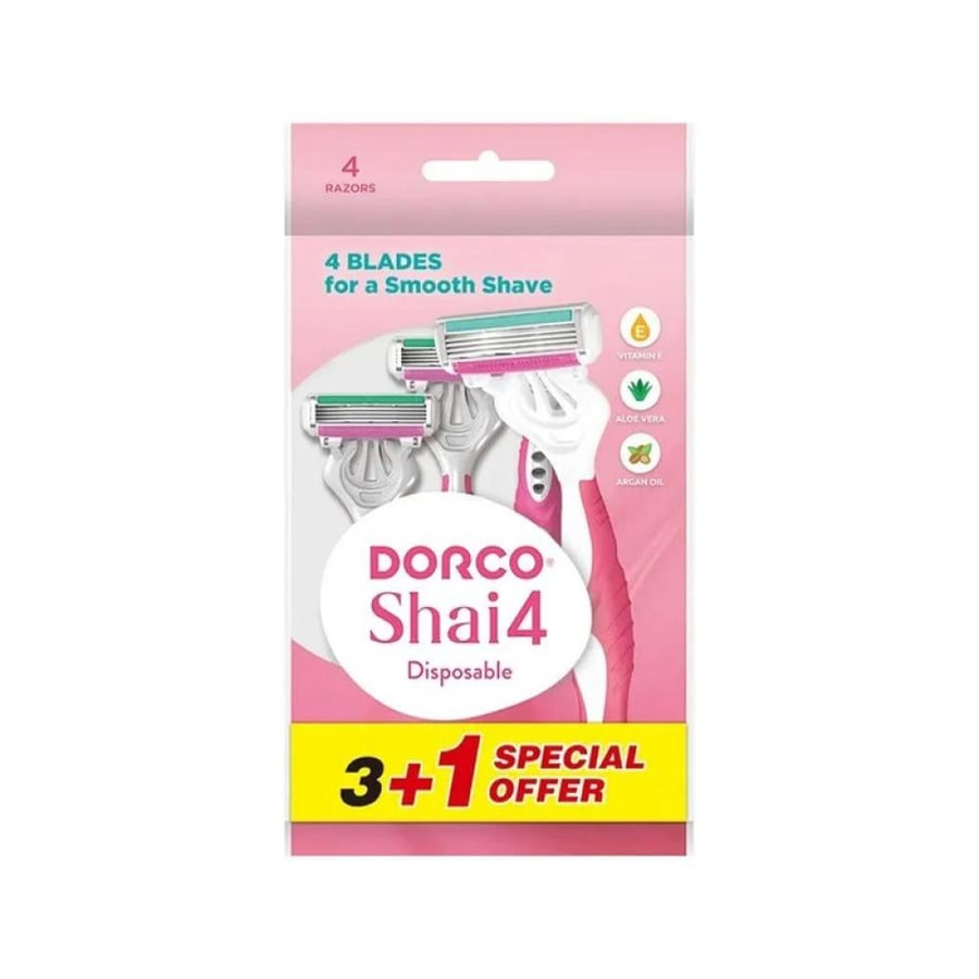دوركو شفرات حلاقة حريمى 3+1