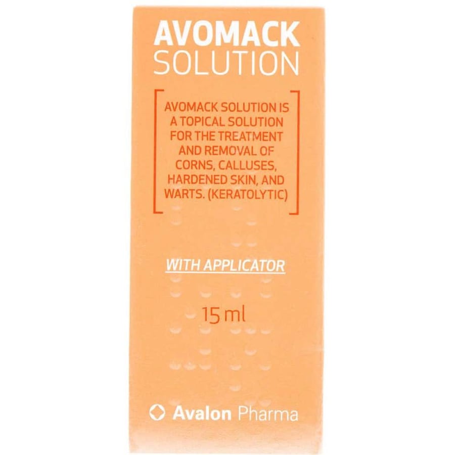 Avomack 16.7/16.7/100 15ml - Topical Solution افوماك 16.7/16.7 /100 15 مل - محلول موضعي