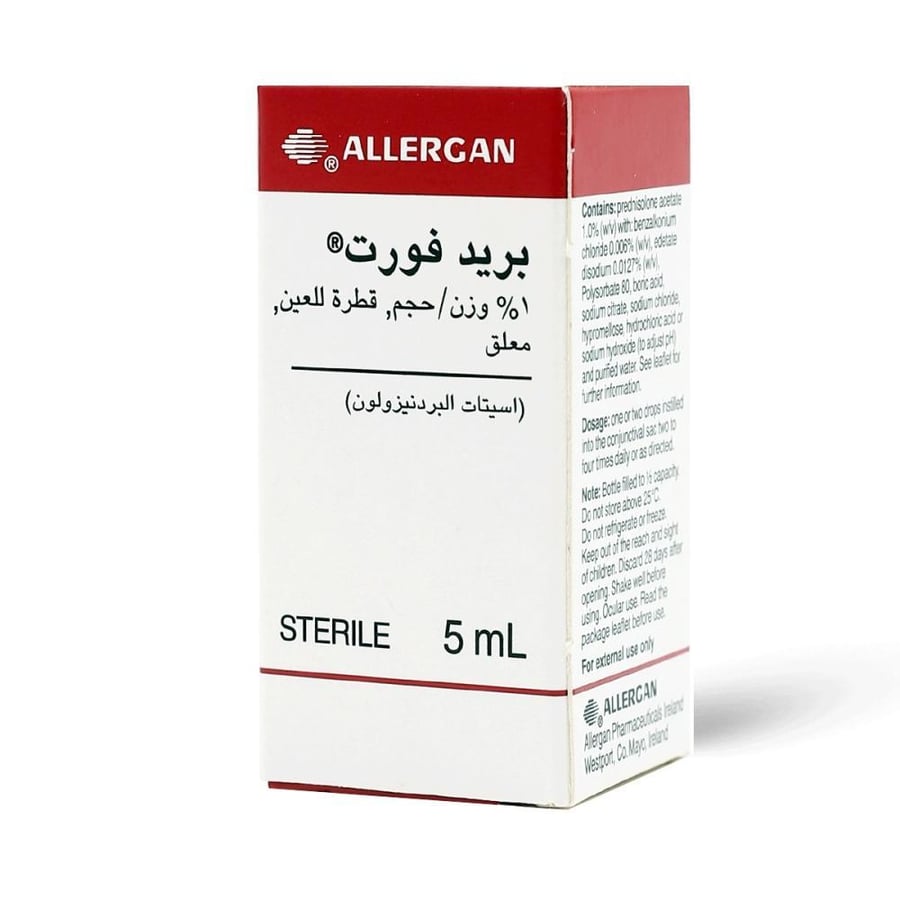 بريد فورت 1 /100 5 مل - قطرات للعين