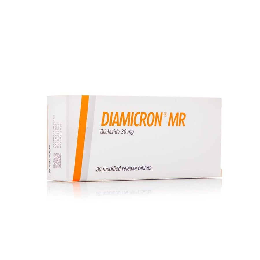 Diamicron Mr 30mg - 30 Tablet ديامايكرون ام ار 30 مجم - 30 حبة