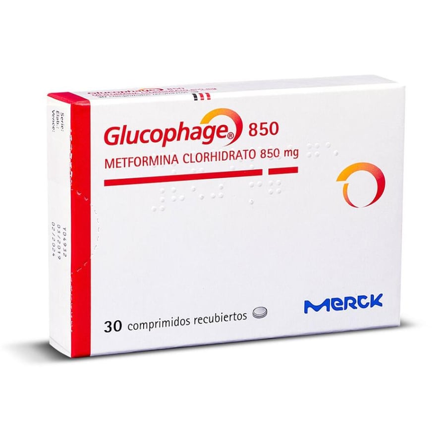 Glucophage 850mg - 30 Tablet جلوكوفاج 850 مجم - 30 حبة