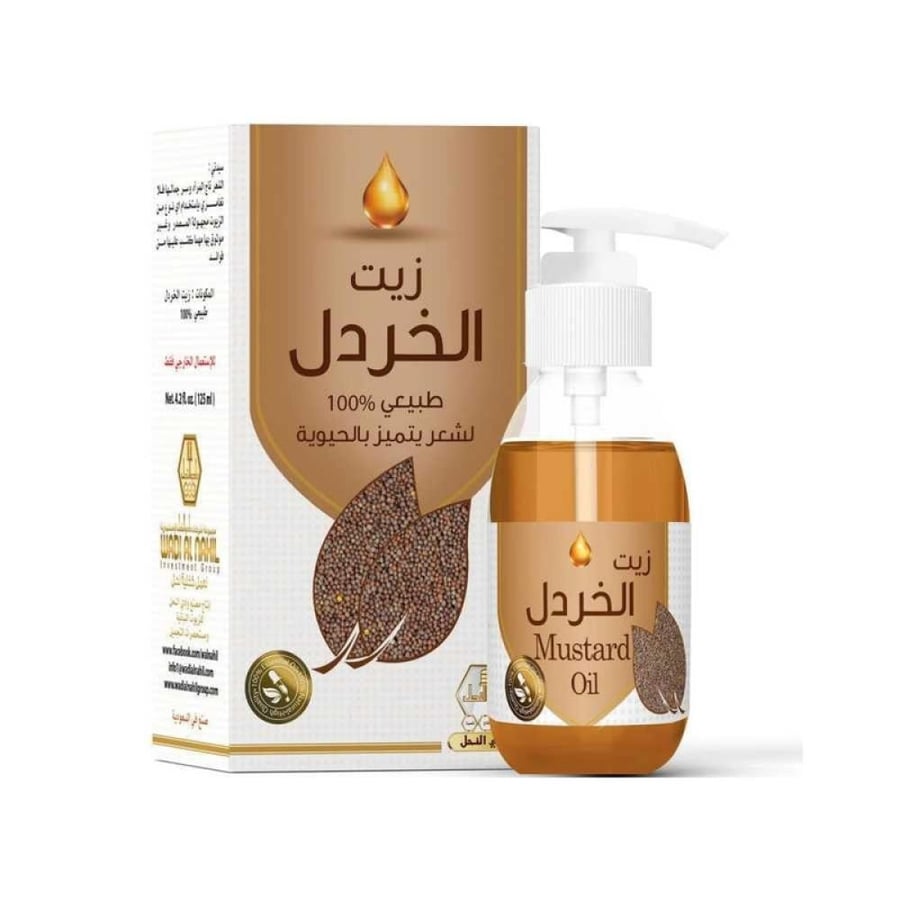 وادي النحل خردل 125 مل - زيت
