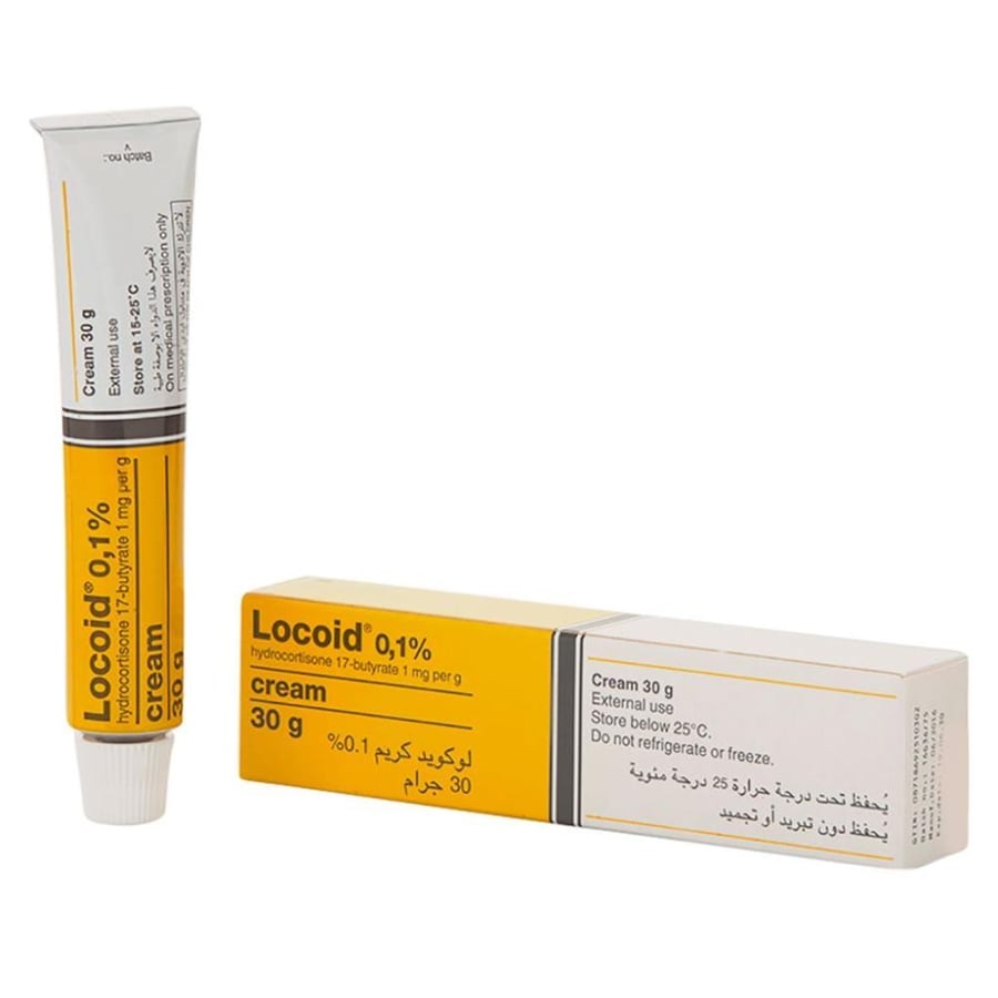 Locoid 0.1/100 30g - Cream لوكويد 0.1 /100 30 جرام - كريم