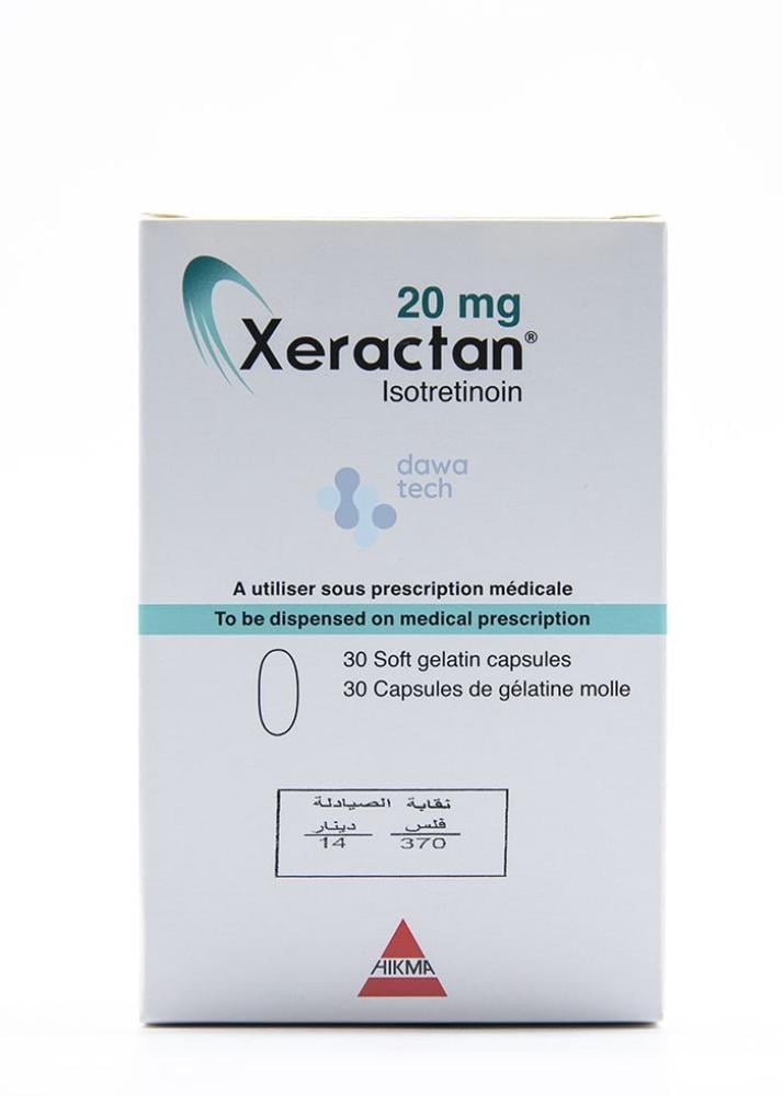 xeractan 20mg 30 cap