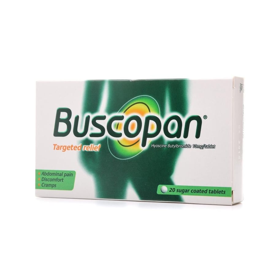 Buscopan 10mg - 20 Tablet بوسكوبان 10 مجم - 20 حبة