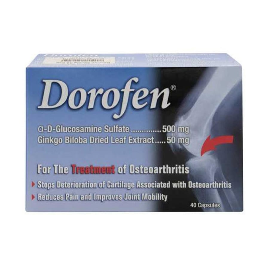 Dorofen 500/50mg - 40 Capsule دوروفين 500/50 مجم - 40 كبسولة