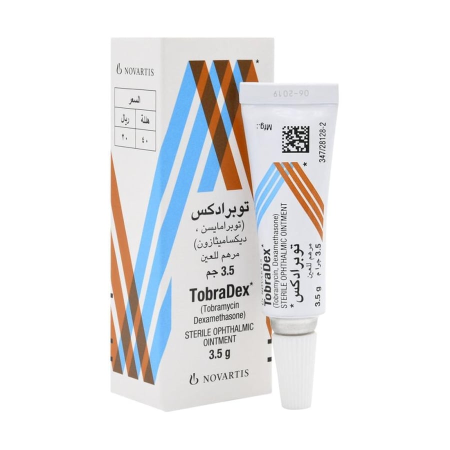 توبرادكس 0.3/0.1 /100 3.5 جرام - مرهم العين