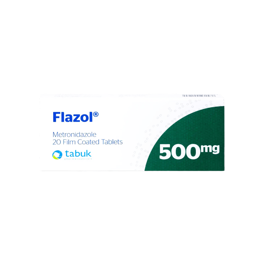 Flazol 500mg - 20 Tablet فلازول 500 مجم - 20 حبة