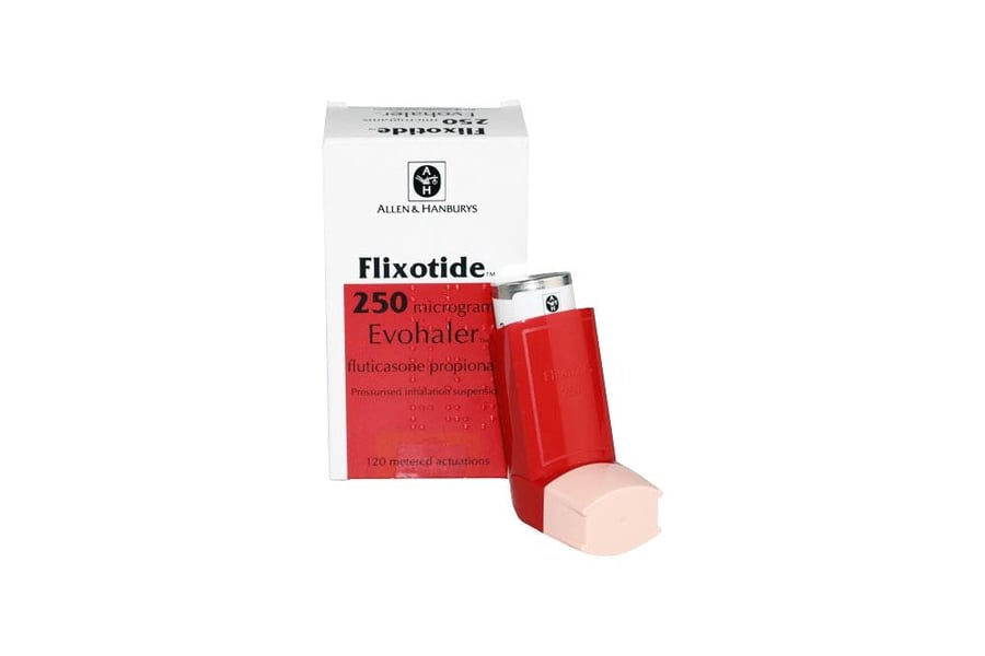 Flixotide Evohaler 250µg - Nebuliser Suspension فليكسوتايد إيفوهيلر 250 ميكروجرام - معلق بخار