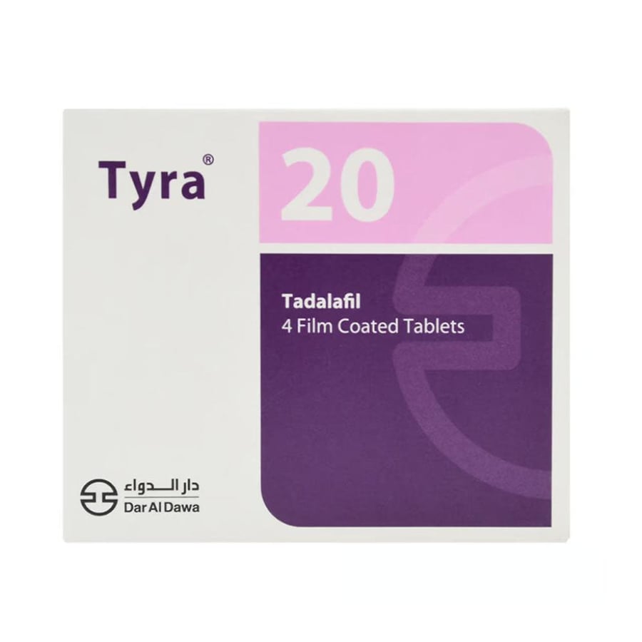 تايرا 20 مجم - 4 حبة