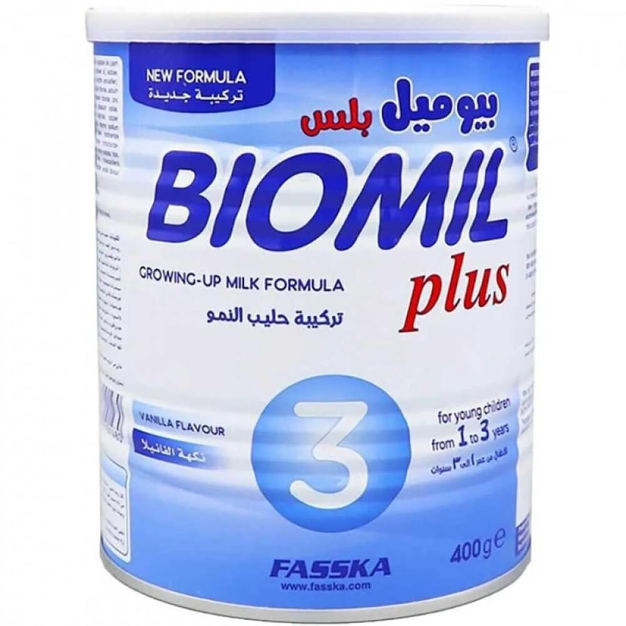 بيوميل بلس رقم 3 400 جم - لبن أطفال