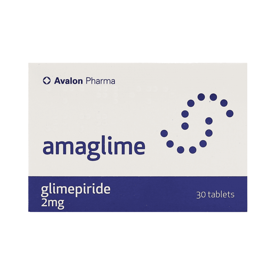 Amaglime 2mg - 30 Tablet أماجليم 2 مجم - 30 حبة