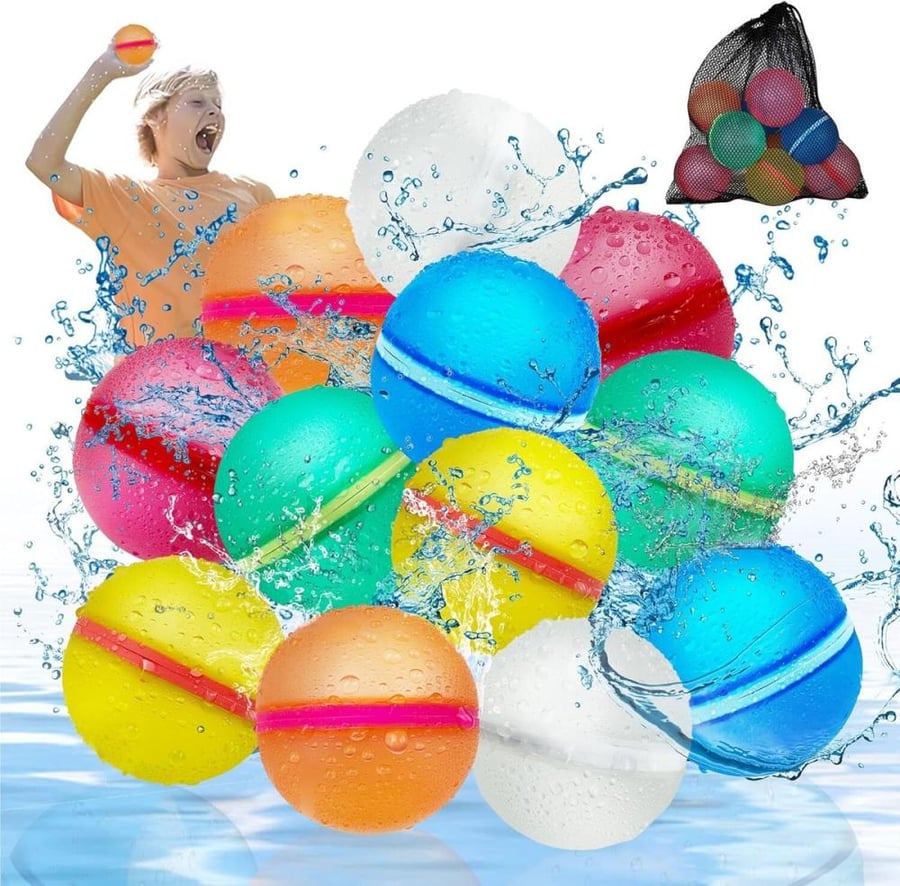 Silicone water balls reusable 500 pieces